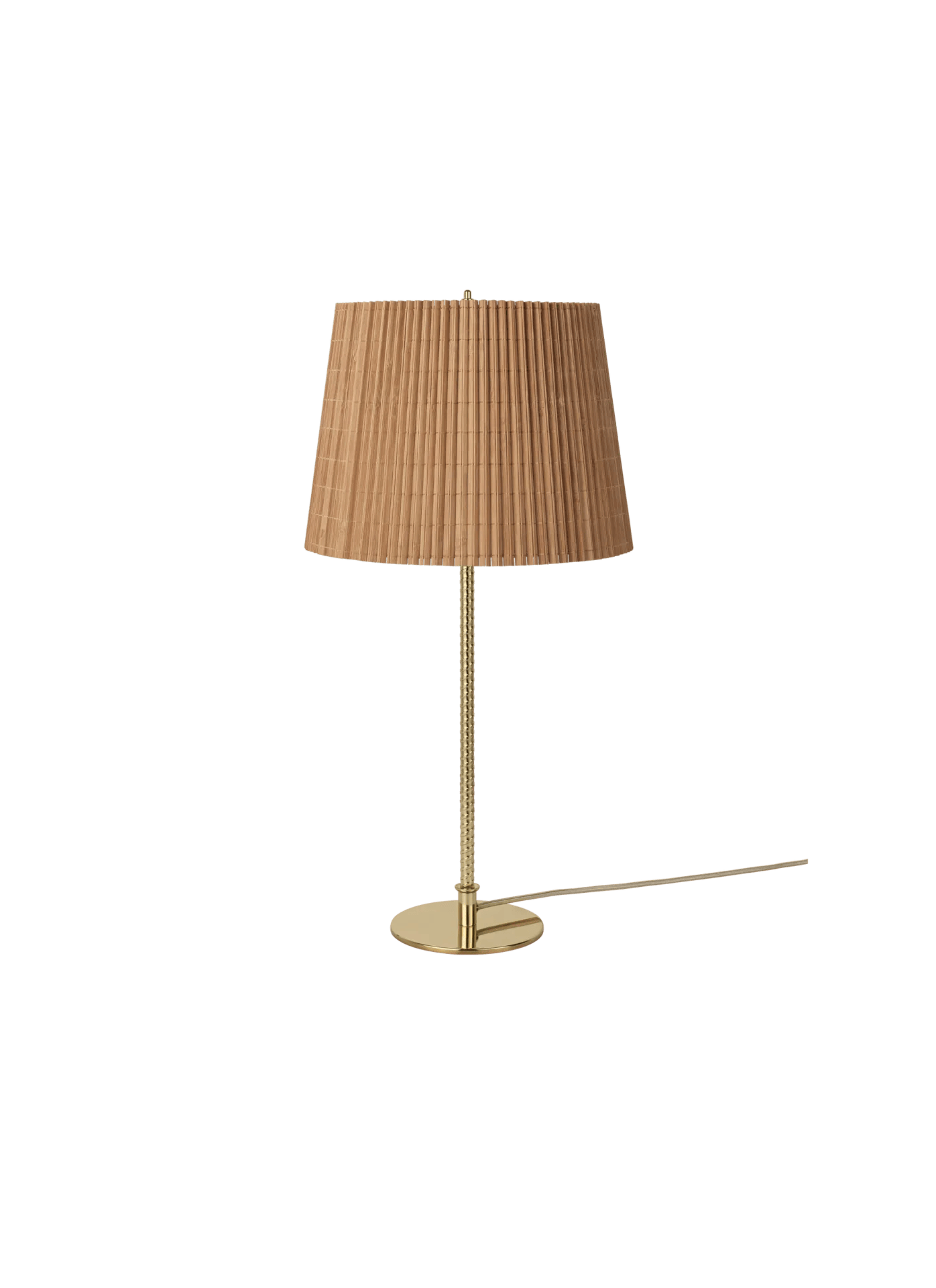 9205 Table Lamp, Base & Bamboo - Image 4