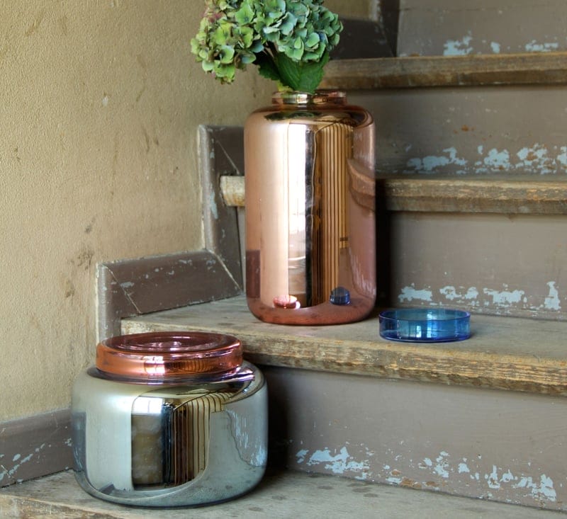 Container High Jar, Rose And Blue - Image 3