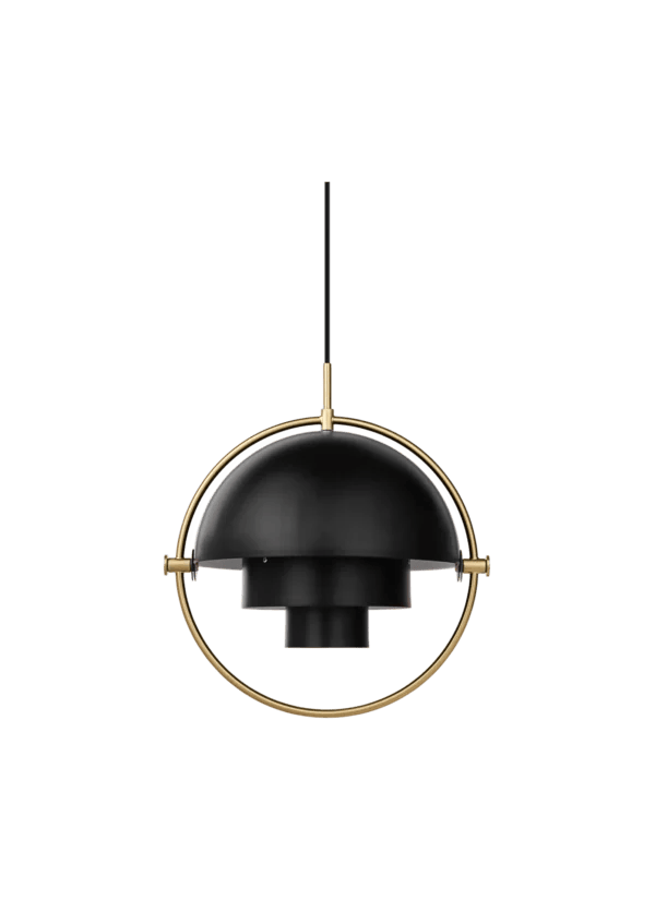 Multi-Lite Pendant, Shade Black Brass, Base Black Brass - Image 5