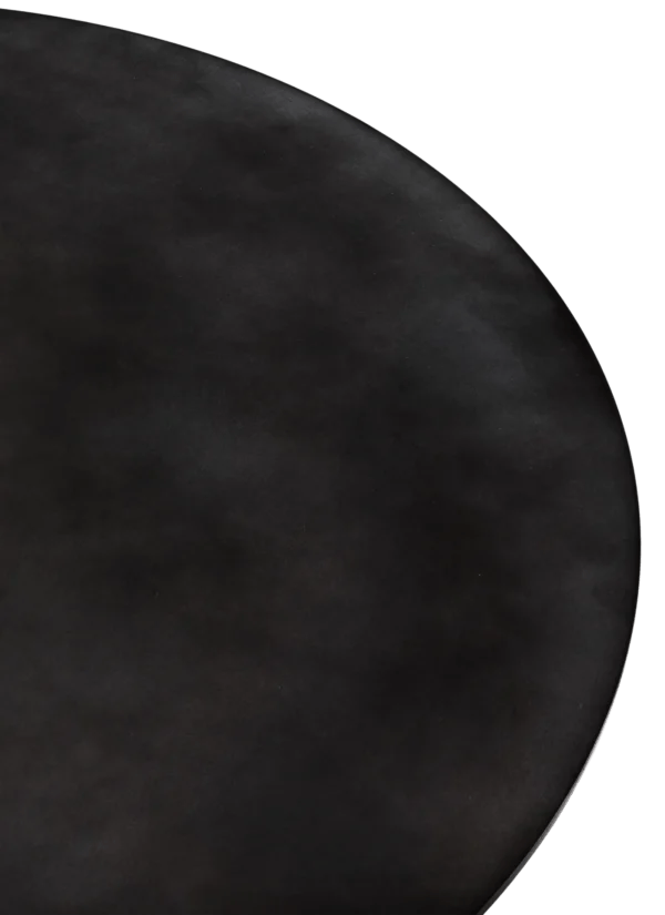 Epic Coffee Table - Midnight Black Steel, Round - Image 4