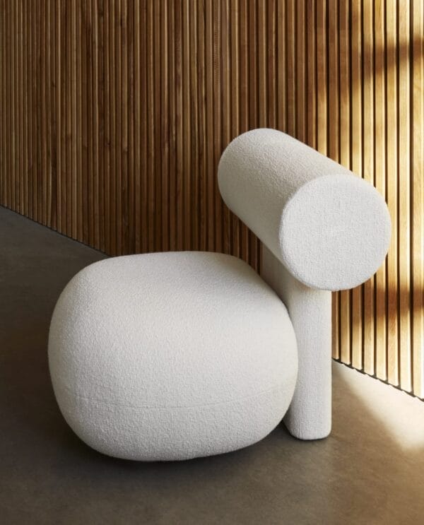 Hippo Lounge Chair, Fully Upholstered Burnum, Col. 24 - Image 4