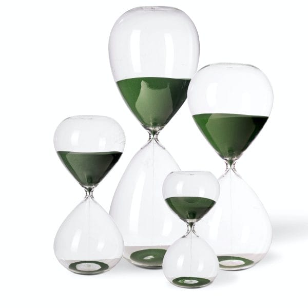 Sandglass Ball M, Green, Ø14 cm - Image 2