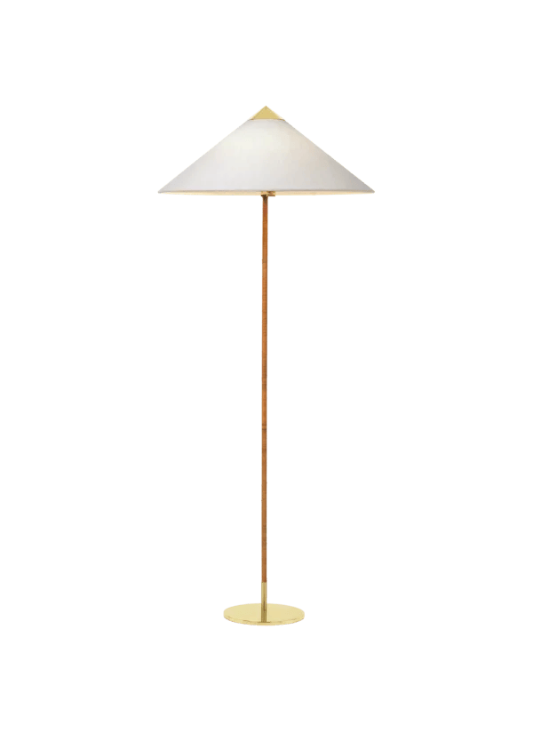 9602 Lamp Shade, Brass Cone