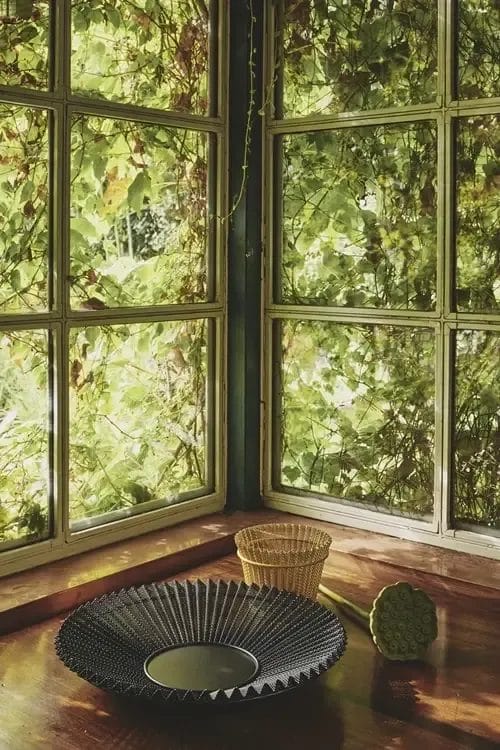 Matégot Bowl, Soft Black Semi Matt - Image 2