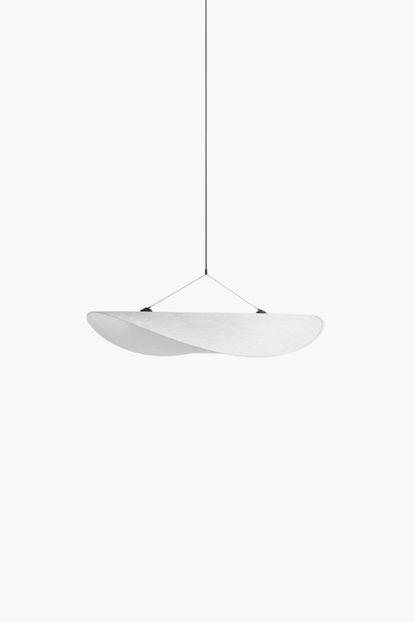 Tense Pendant Lamp, White Tyvek, Ø70 cm - Image 2