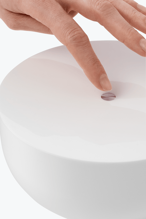 Kizu Portable Lamp, Grey Marble Ø18 cm - Image 4