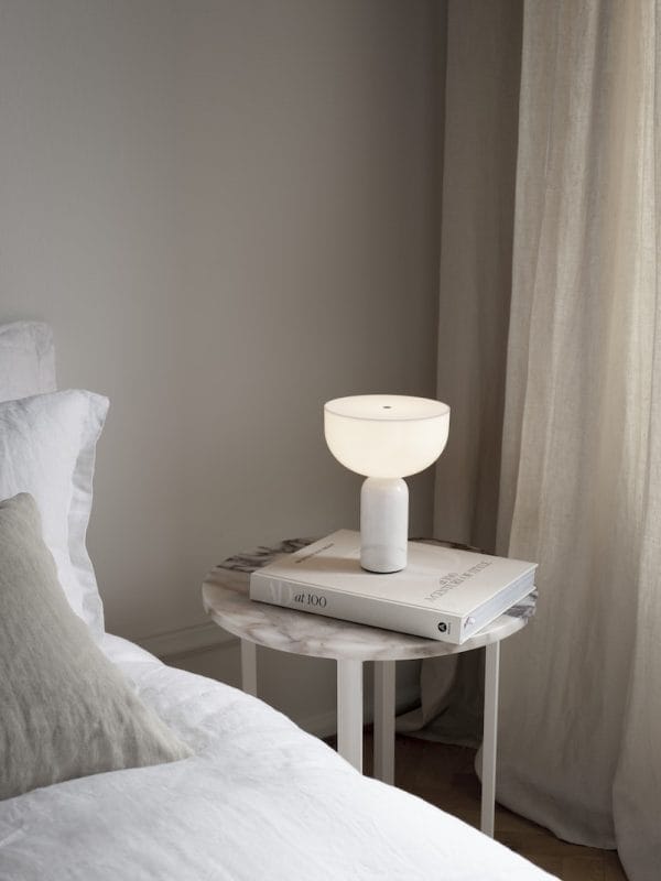 Kizu Portable, White Marble, Ø18 cm - Image 2