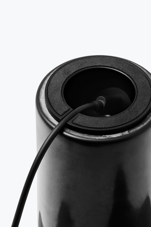 Kizu Portable Lamp, Black Marble - Image 4
