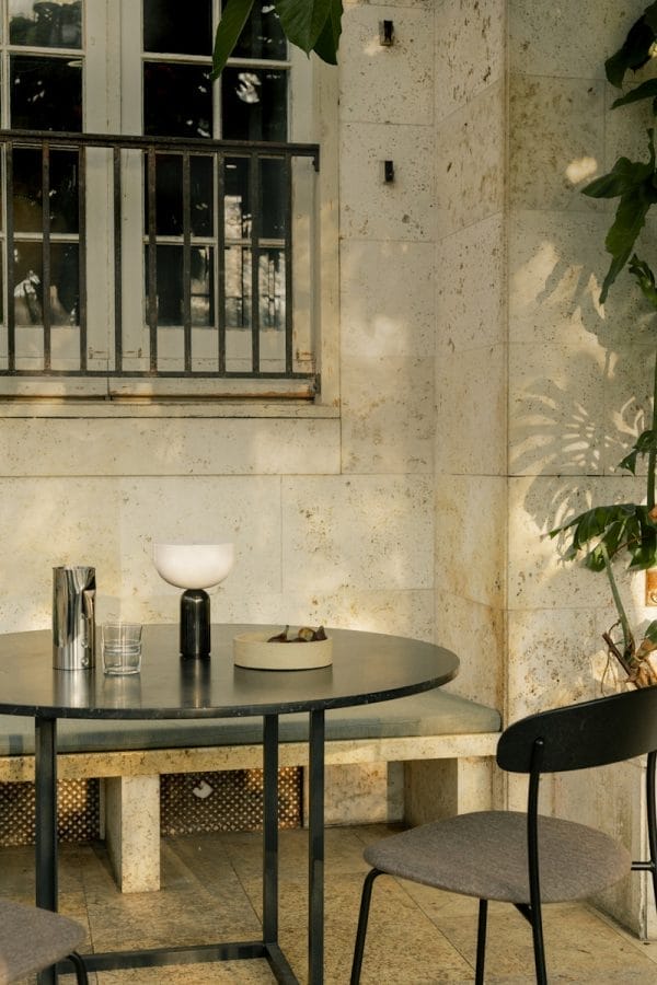 Kizu Portable Lamp, Black Marble - Image 2