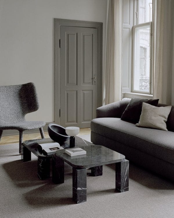Atlas Coffee Table, Table Top & Legs, Costa Black - Image 2