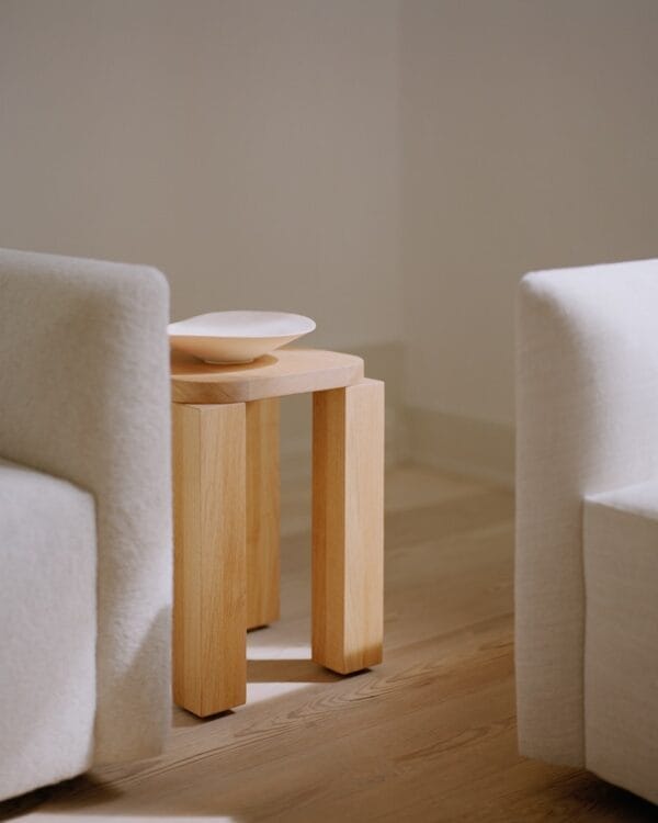 Atlas Stool, Natural Oak - Image 2