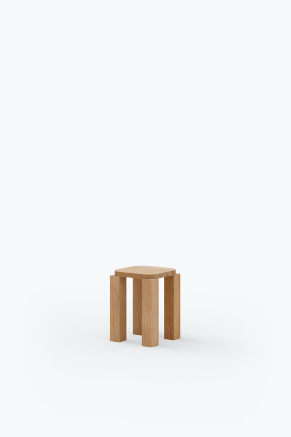 Atlas Stool, Natural Oak - Image 5