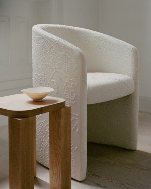Atlas Stool, Natural Oak