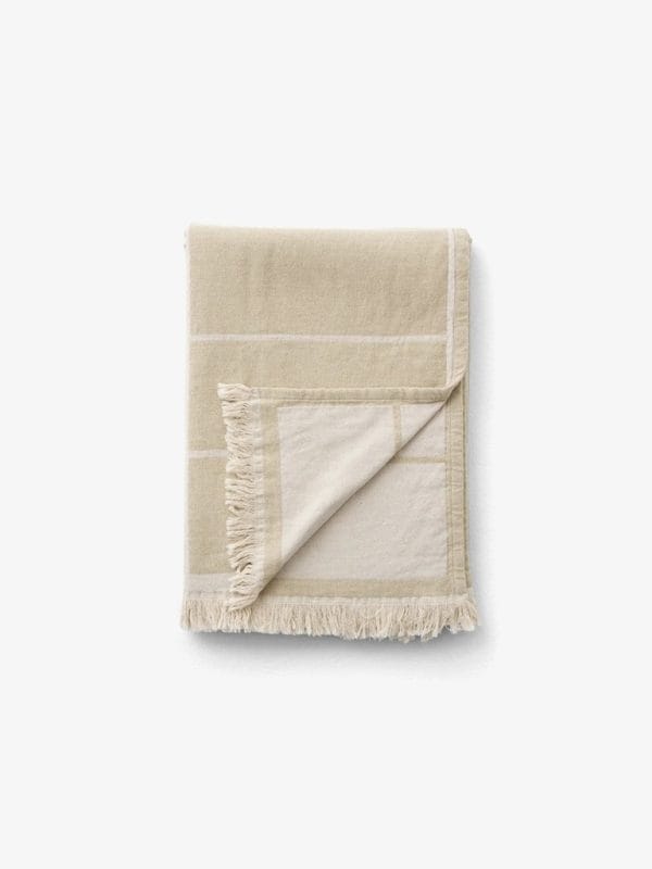 Untitled Throw AP10, Light Beige, 150 x 210 cm