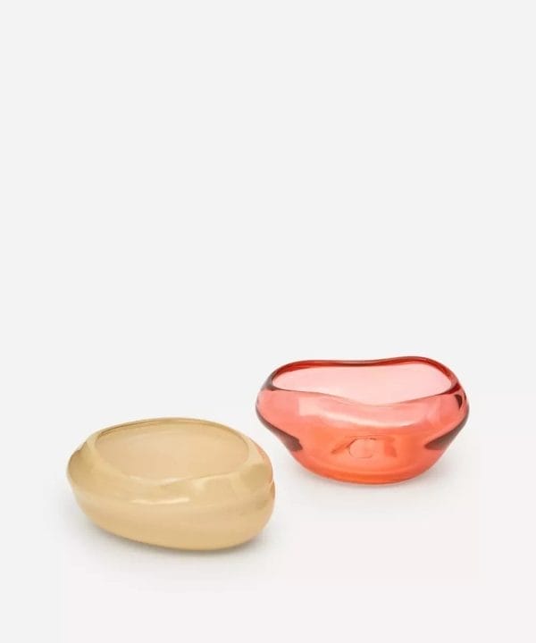 Candy Dish Pair, Creamy Melon & Apricot Punch, 4 x 9 x 11 cm