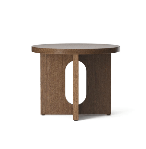 Androgyne Side Table, Dark Oak