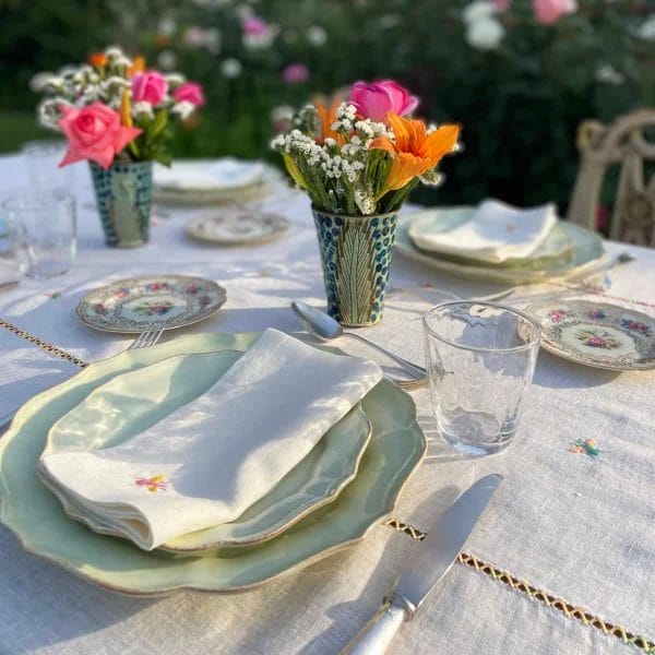 Bee Tablecloth, Rainbow, 160 x 300 cm - Image 2