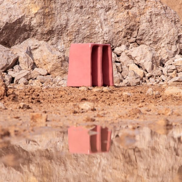 Chouchou Stool, Rose Glaze - Image 2