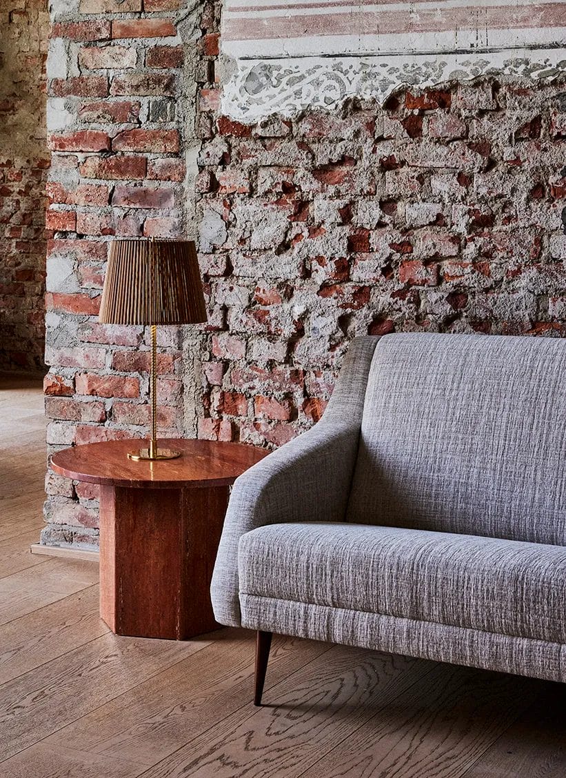 9205 Table Lamp, Base & Bamboo