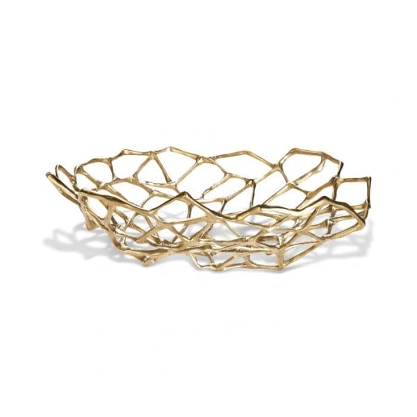 Bone Bowl Large, Brass