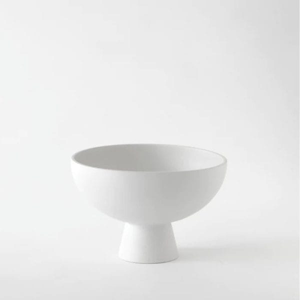 Strøm Large Bowl, Vaporous Grey,  22 x 15 cm