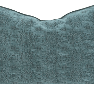 Jacquard Stone Washed Cushion, Kilim Canard, 50 x 50 cm