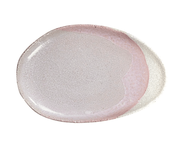 Wabi Mini Ovale Dish, Rose