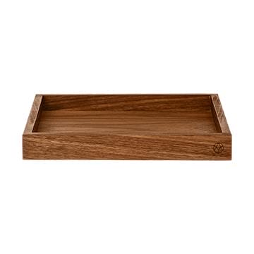 Unity Wooden Tray, Walnut, 24.1 x 24.1 cm