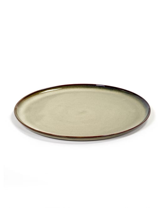 Plate L, Misty Grey, Stoneware, Ø26 cm