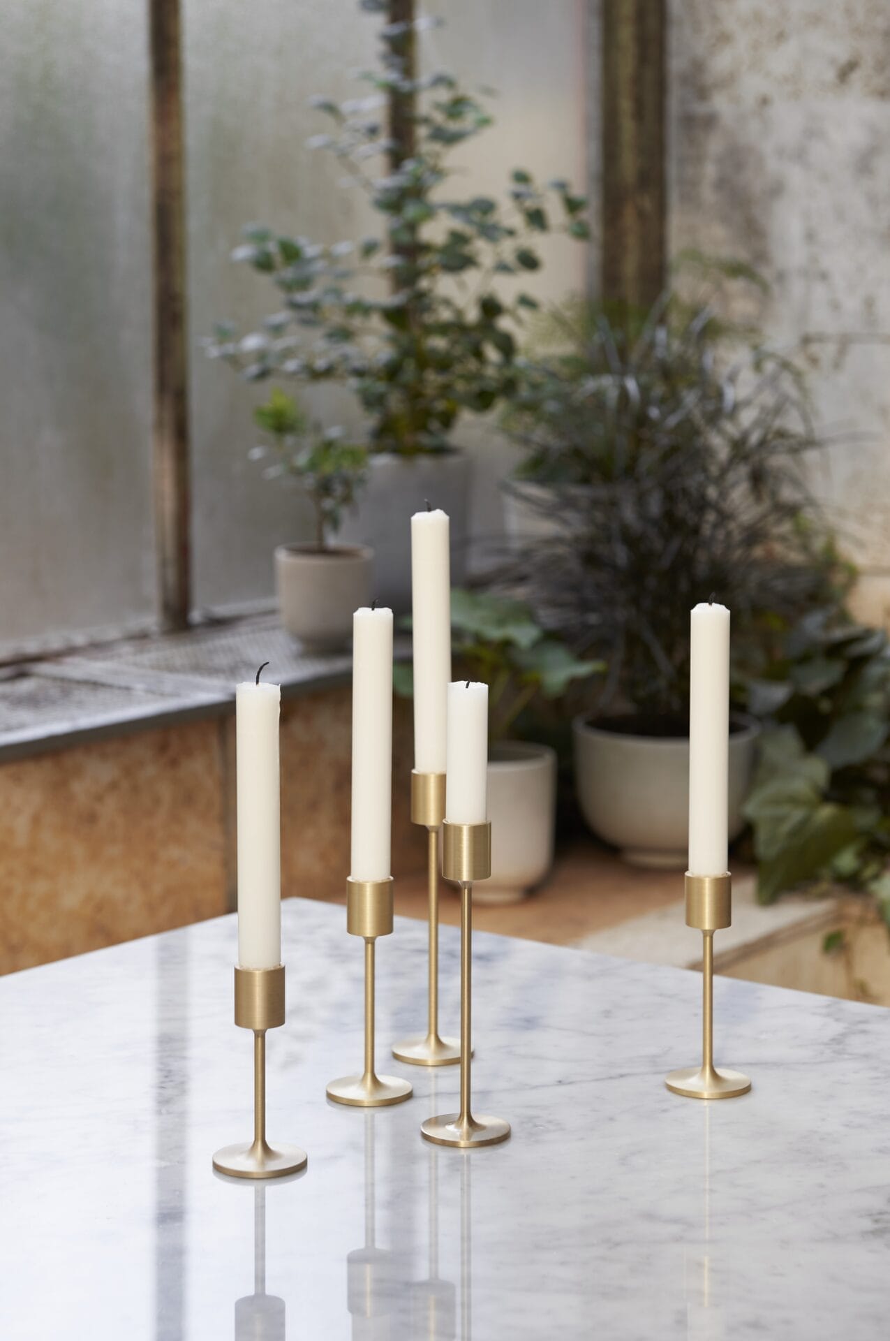 Collect Candleholder SC58, Brass