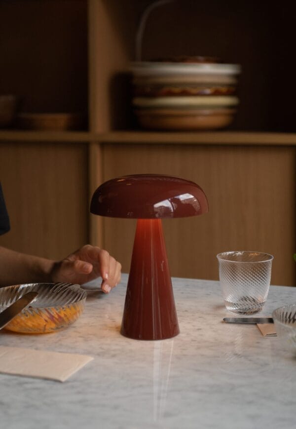 Como SC53, Portable Lamp, Dimmable, Red Brown - Image 3