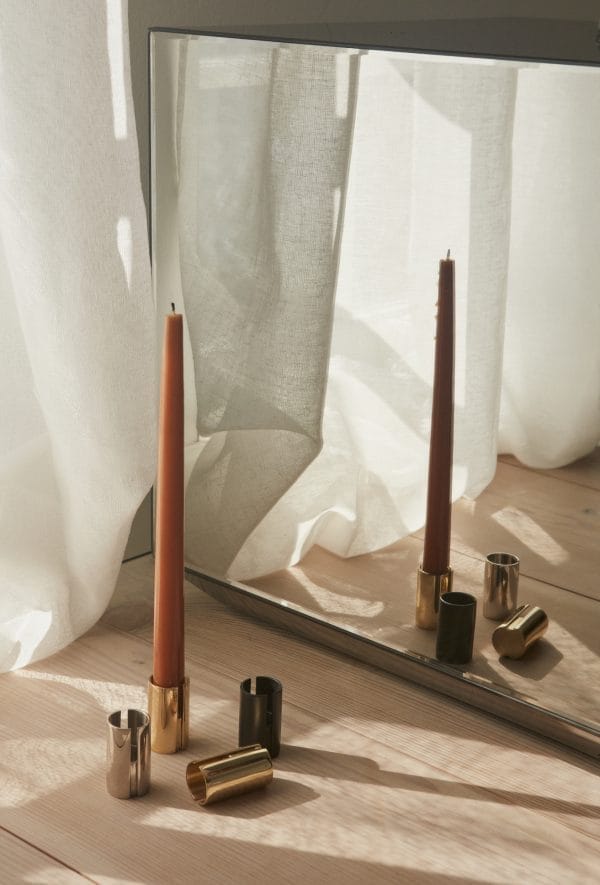 SOL Candle Holder, Black, Ø2.9 x H4.8 cm - Image 3