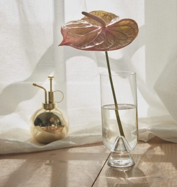 Glacies Vase, Clear, Ø12.6 cm