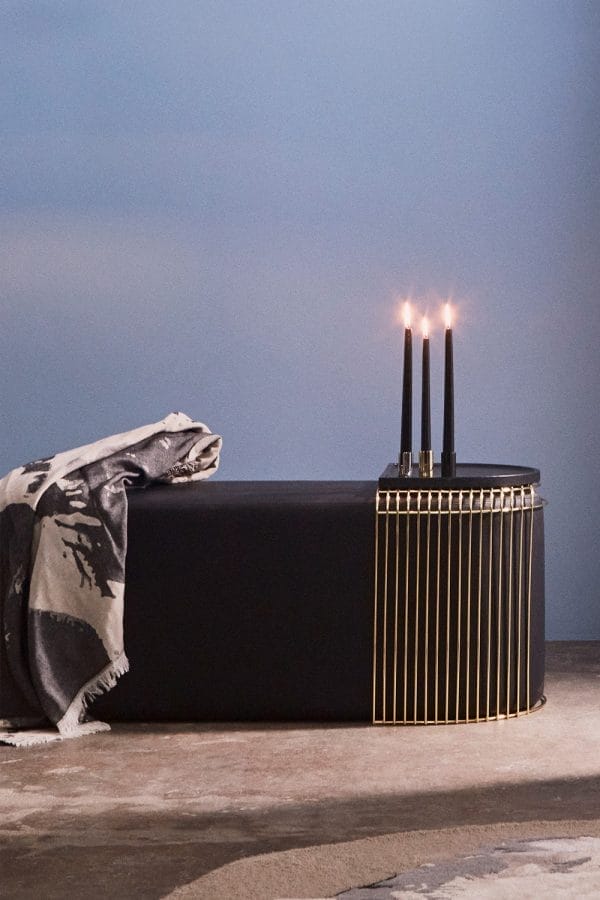 SOL Candle Holder, Black, Ø2.9 x H4.8 cm - Image 2