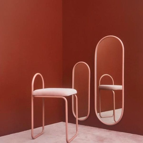 Angui Mirror, Rose - Image 2