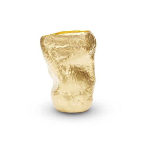 Bash Vessel Tall, Brass