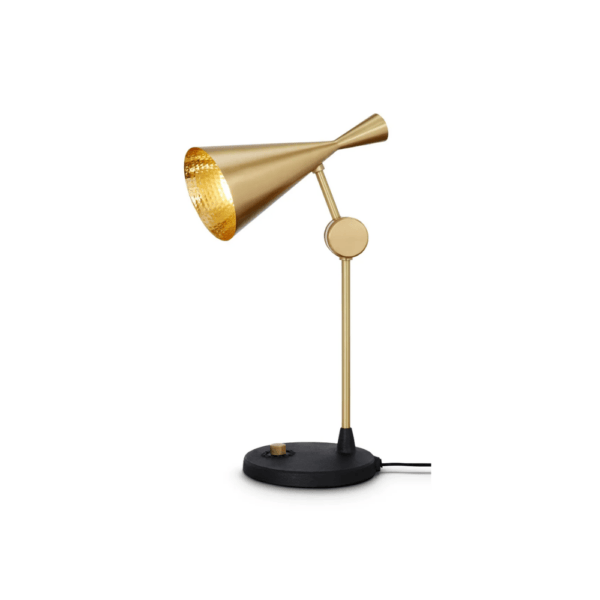 Beat Table Lamp, Matt Brass