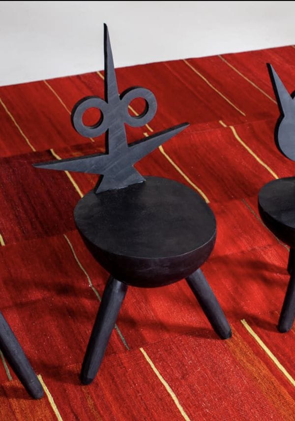 Little Monster, Tully Stool, Black - Image 2