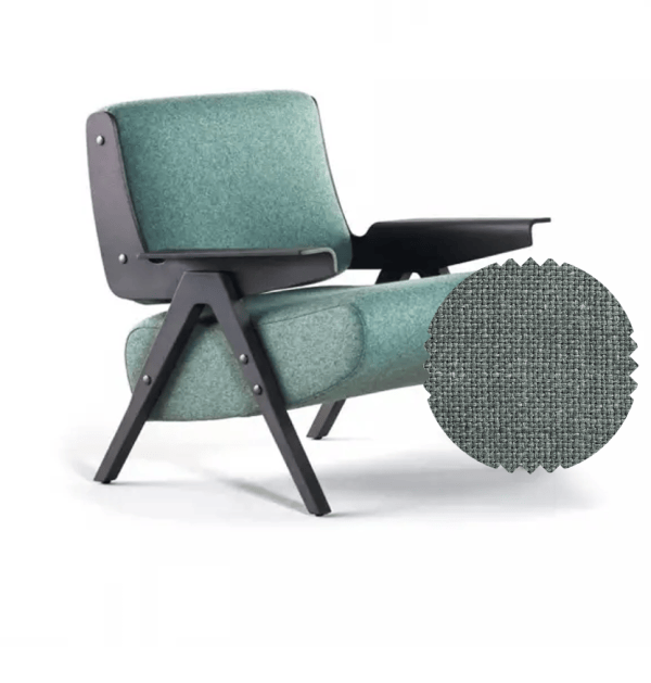 Lina Armchair, Cat. Top, Thesium 16, Grey Base