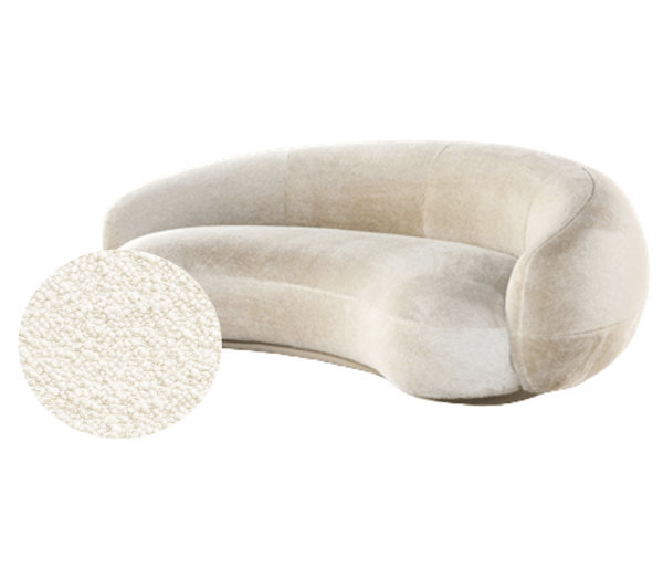 Julep Sofa, Cat. Super Leather, Karakorum 001,W240