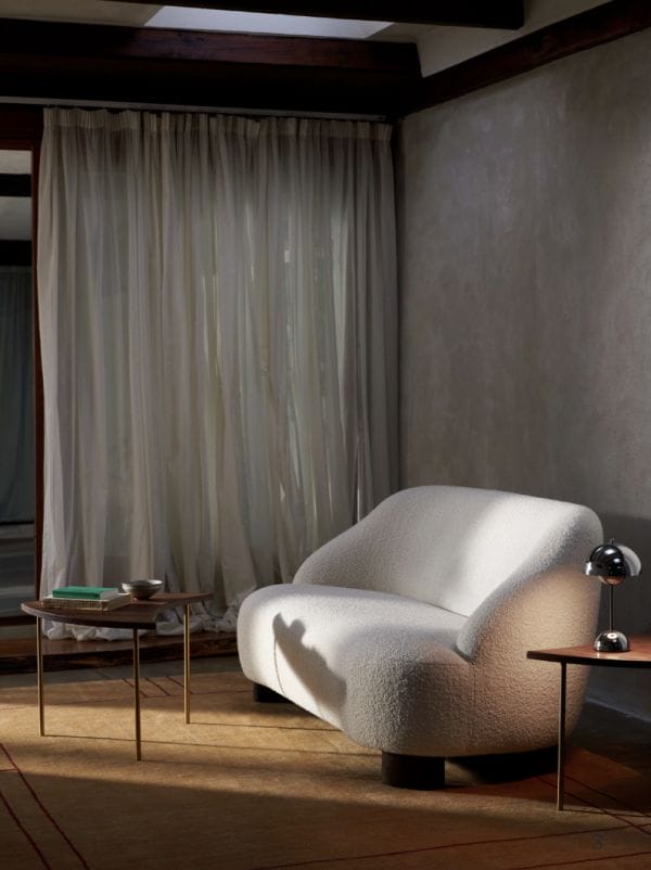 Margas 2-Seater Sofa LC3, Svevo 002 Walnut - Image 2