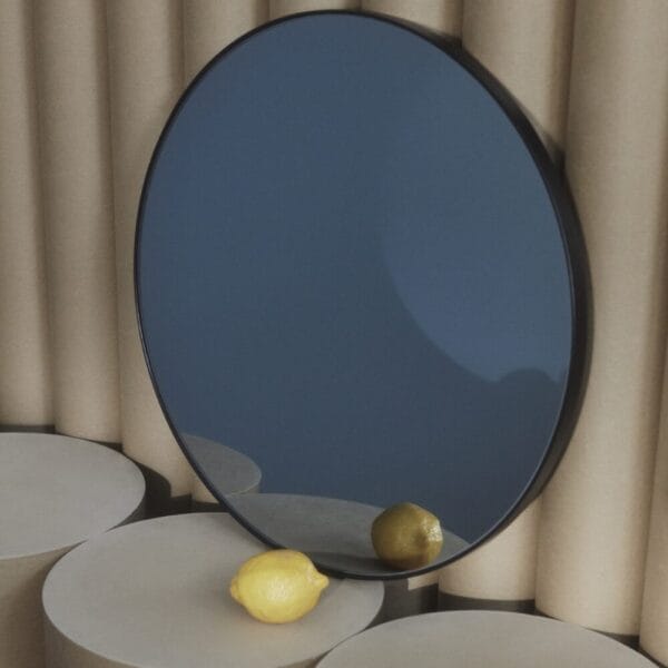 Circum Mirror, Black, Ø90 - Image 4