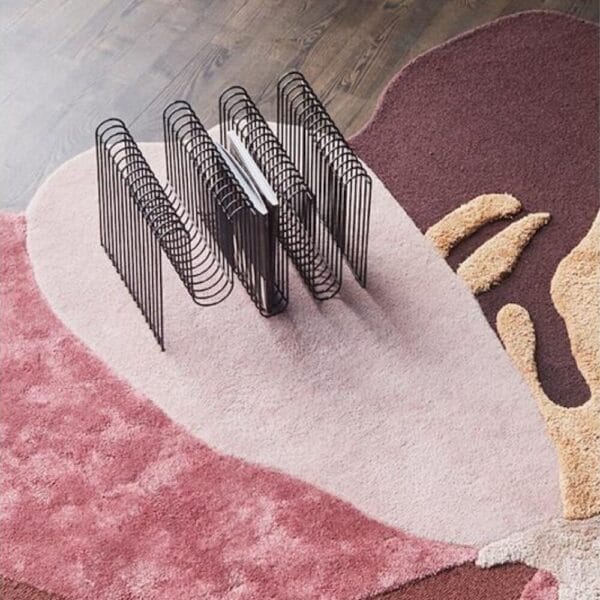 Curva Magazine Holder, Black - Image 2