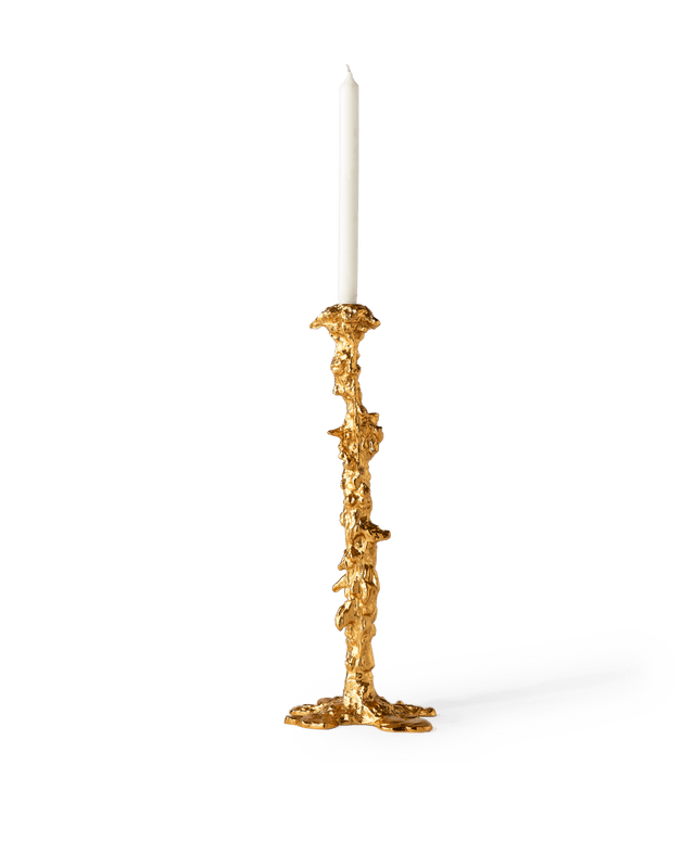 Drip Candle Holder XXL, Gold