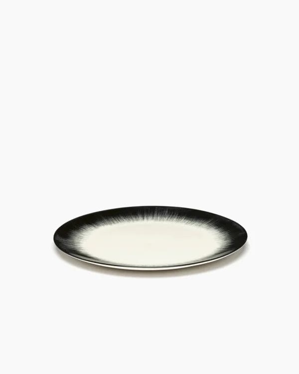 Plate De Off-White/Black Var 4, Ø24 cm - Image 2