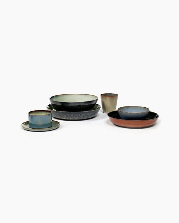 Soup Plate M, Smokey Blue/Dark Blue - Image 2