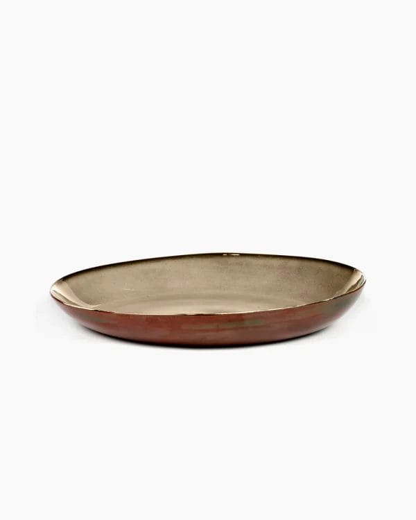 Serving Tray, Misty/Rust