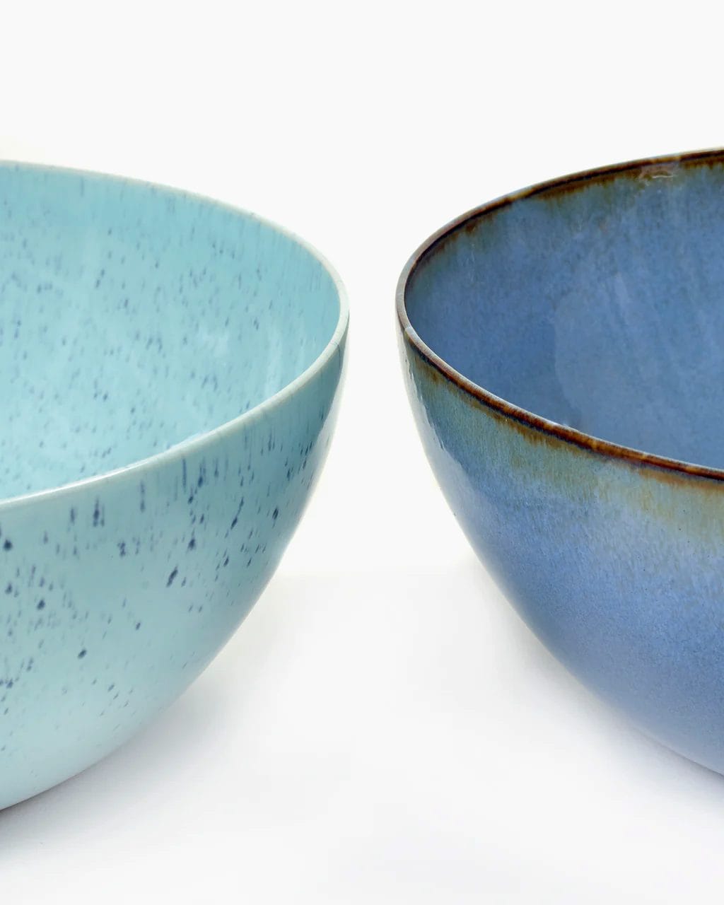Salad Bowl, Smokey Blue, Stoneware - Image 2
