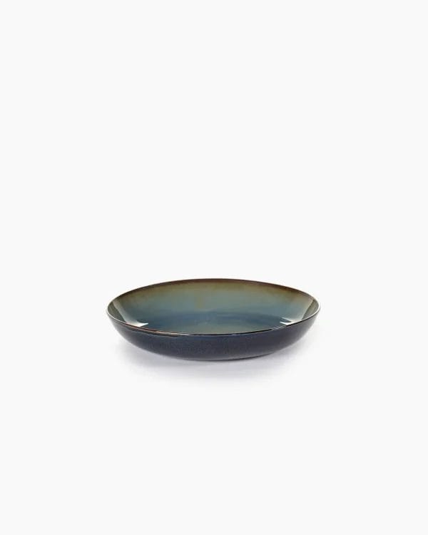 Pasta Plate, Smokey Blue/Dark Blue, Ø23.5 cm