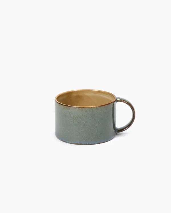 Coffee Cup, Misty Grey, Smokey Blue